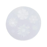 Silicone Mold DIY Jewelry Making Floral Flower Pendant Mirror Epoxy Resin Crafts