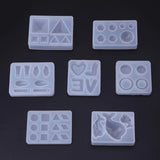 Silicone Mold DIY Jewelry Making Geometric Crafts Mirror Decorative