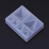 Silicone Mold DIY Jewelry Making Geometric Crafts Mirror Decorative