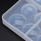 Silicone Mold DIY Jewelry Making Stone Pendant Geometric Shape Round Molds