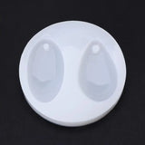 Silicone Mold DIY Oval Water Drop Pendant Making Tool