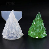 Silicone Mold Christmas Tree Light Holder DIY Epoxy Resin Crafts