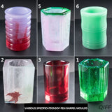 Silicone Mold DIY Pen Holder Desk Organizer Decoration Table Decor