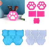Silicone Pen Holder Epoxy Resin Mold DIY Desk Organizer Decoration