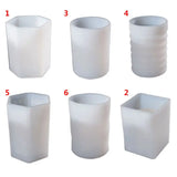 Silicone Mold DIY Pen Holder Desk Organizer Epoxy Resin Crafts Molds