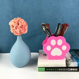 Silicone Mold Pen Holder Desk Organizer Epoxy Resin Crafts Cup
