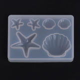 Silicone Mold Diamond Shell Epoxy Resin DIY Jewelry Making