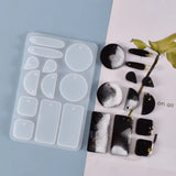 Silicone Earring Pendant Making Molds for DIY Craft