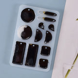 Silicone Earring Pendant Making Molds for DIY Craft