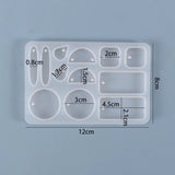 Silicone Earring Pendant Making Molds for DIY Craft