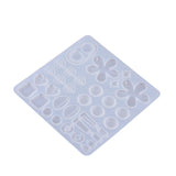 Silicone Mold Earring Pendant Resin Molds DIY UV Epoxy Dried Flower Jewelry