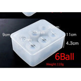 Silicone Mold Egg Molds Resin Crafts DIY Jewelry Cake Decoration