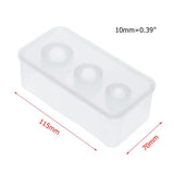 Silicone Mold Egg Molds UV Epoxy Resin Crafts DIY Jewelry Making Cake Decoration