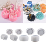 Silicone Mold For Crystal Candy Jar Storage Box Ornaments