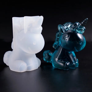 Silicone Mold For Resin Cat Crafts Decoration Silicone uv Resin DIY Clay Epoxy
