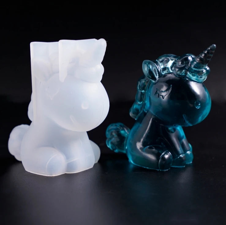 Silicone Mold For Resin Cat Crafts Decoration Silicone uv Resin DIY Clay Epoxy