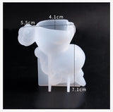 Silicone Mold For Resin Cat Crafts Decoration Silicone uv Resin DIY Clay Epoxy