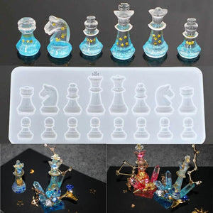 Chess Shape Silicone Mold For Resin Jewelry