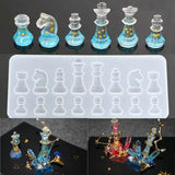 Chess Shape Silicone Mold For Resin Jewelry
