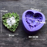 Girl Leaf Face Silicone Resin Mold