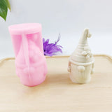 Silicone Mold Gnome Flower Epoxy Resin 3D Casting Mold