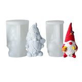 Gnome Mold 3D Epoxy Dwarf Plaster Soap Mold
