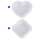 Silicone Mold Heart Square for DIY Jewelry Making Crafts Epoxy Resin Decorative