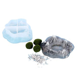DIY Silicone Mold Ice Snow Mountain Ashtray Crystal Glue Resin Mold