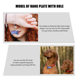 Silicone Mold Keychain Molds Resin Dog Keyring Bone DIY Key Chain