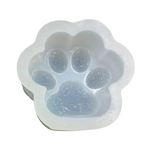 Cat Paw Keychain Silicone Mold for Valentine Love Gift