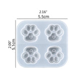 Cat Paw Keychain Silicone Mold for Epoxy Resin DIY