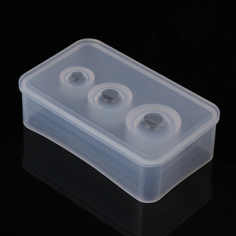 Silicone Mold Mirror Craft DIY Jewelry Making Universe Ball UV Resin Cake Decor