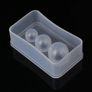 Silicone Mold Mirror Craft DIY Jewelry Making Universe Ball UV Resin Cake Decor