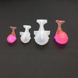 3D Dolphin Silicone Mold for Epoxy Resin Jewelry Making