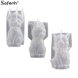 Silicone Mold Mirror Magic Cat Ornament Crystal Drop Glue Mold Ornaments