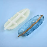 Silicone Mold Resin Casting Molds DIY Epoxy UV Feather Storage Box Tray Resin
