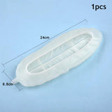 Silicone Mold Resin Casting Molds DIY Epoxy UV Feather Storage Box Tray Resin