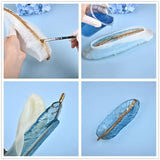 Silicone Mold Resin Casting Molds DIY Epoxy UV Feather Storage Box Tray Resin