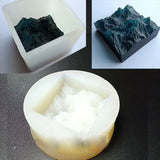 Snow Mountain Silicone Mold for Epoxy Resin DIY