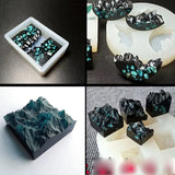 Snow Mountain Silicone Mold for Epoxy Resin DIY