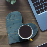 Silicone Coaster Epoxy Cup Heart Moon Mold Crystal Crafts Phase