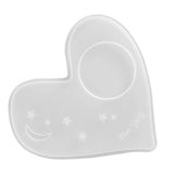 Silicone Coaster Epoxy Cup Heart Moon Mold Crystal Crafts Phase