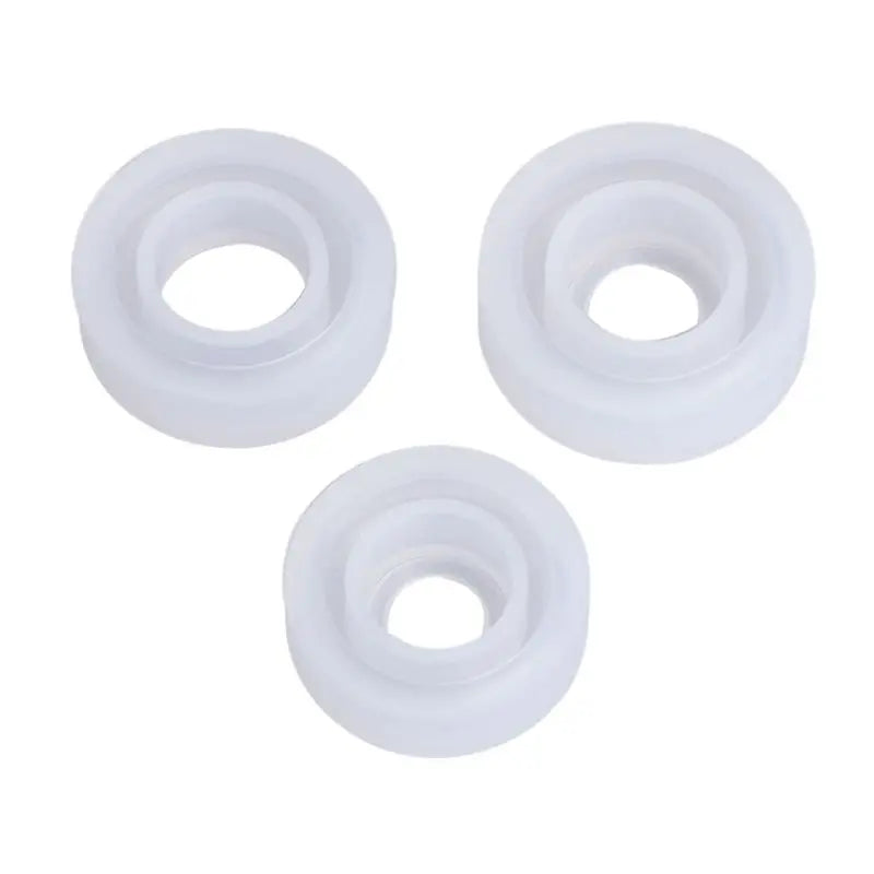 Silicone Mold Cat Ear Round DIY Craft Mirror Cake Decoration Mould Epoxy Resin