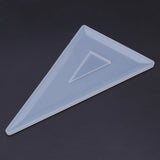 Silicone Mold Ruler Mirror DIY Crafts Jewelry Stationery Epoxy Resin