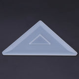 Silicone Mold Ruler Mirror DIY Crafts Jewelry Stationery Epoxy Resin