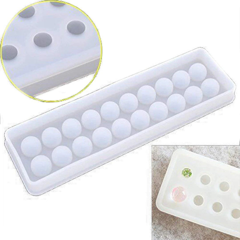 Silicone Pendant Mold Set for DIY Jewelry Making Craft