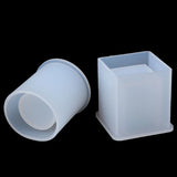 Silicone Mold Square Round Pen Holder Epoxy Resin Concrete Candle Mold
