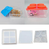 Silicone Mold Storage Box with Lid for Epoxy Resin Casting