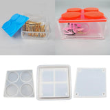 Silicone Mold Storage Box with Lid for Epoxy Resin Casting