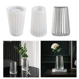 3D Vase Pen Holder Silicone Mold DIY Epoxy Resin Mould